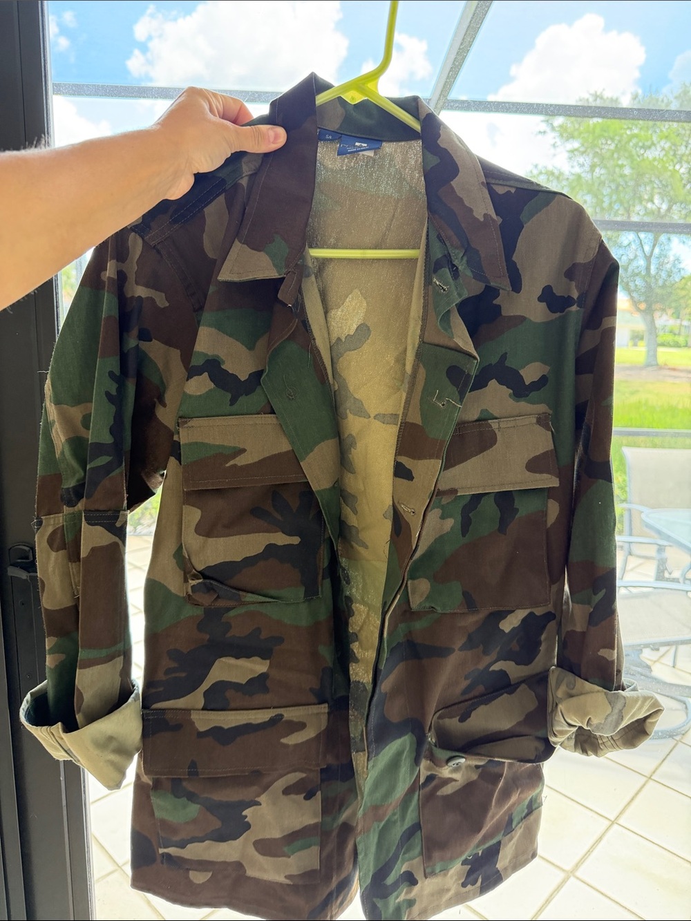 Camouflage Field Jacket - Classic Woodland Camo